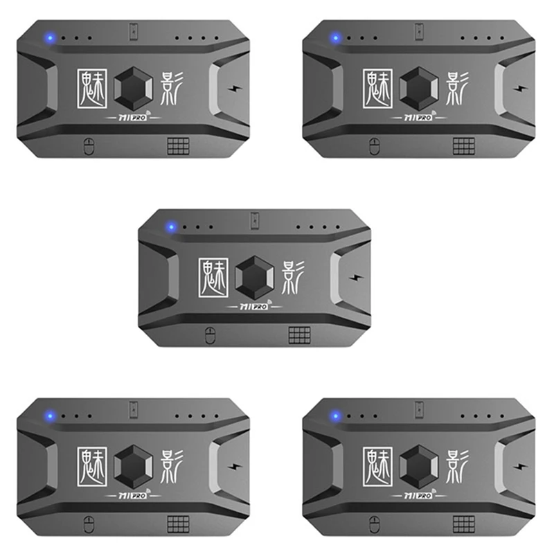 

5X Plug And Play Gamepad For PUBG Mobile Controller Gaming Keyboard Mouse Converter Bluetooth 5.0 For Android Adapter