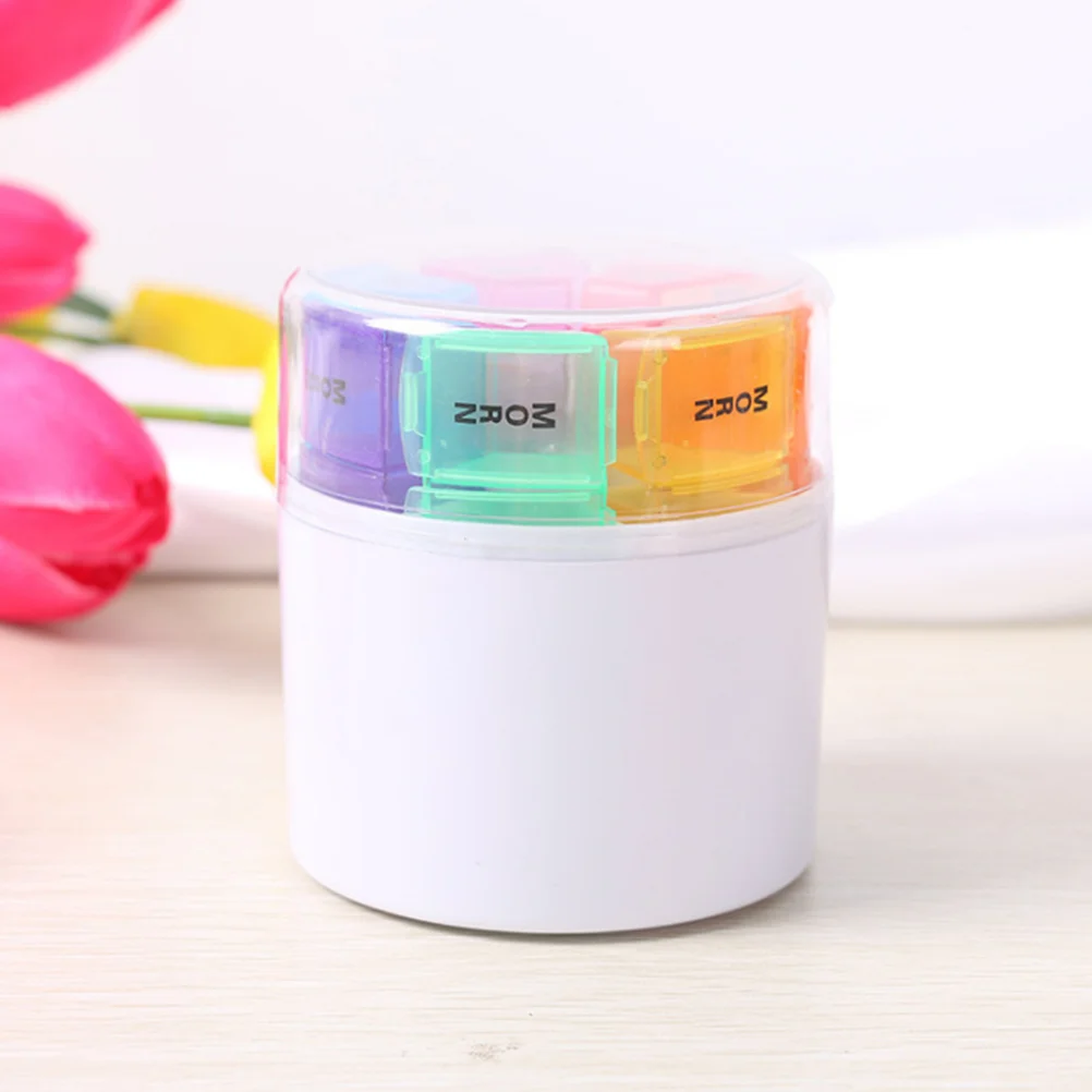 

Box Weekly Organizer Daily Travelcase Storage Dispenser Week Containerscrafts Container Medication Reminder Bead Home Sorter