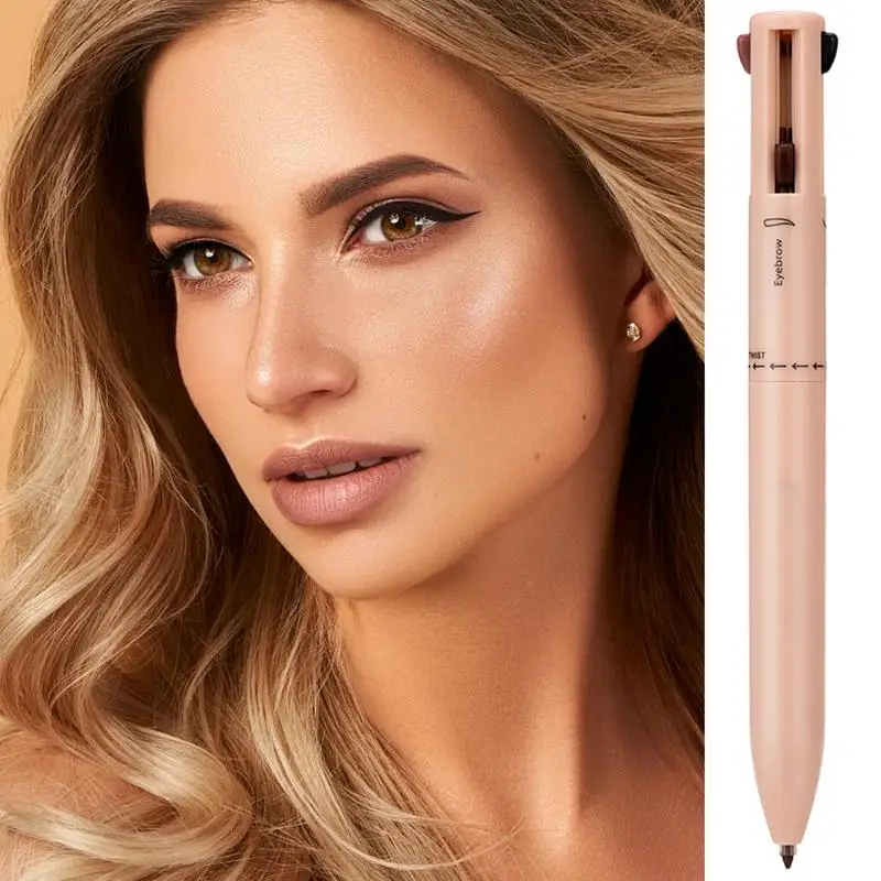 Дорожные ручки для макияжа разноцветная подводка глаз хайлайтер