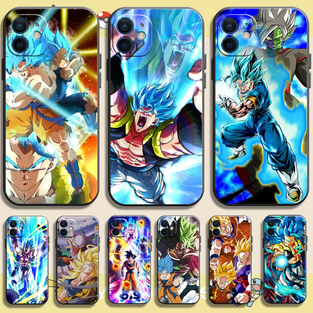 

Dragon Ball Anime Phone Cases For iPhone 11 12 Pro MAX 6 6S 7 8 Plus XS 12 13 Mini X XR SE 2020 New Silicone Back Cover Fanda