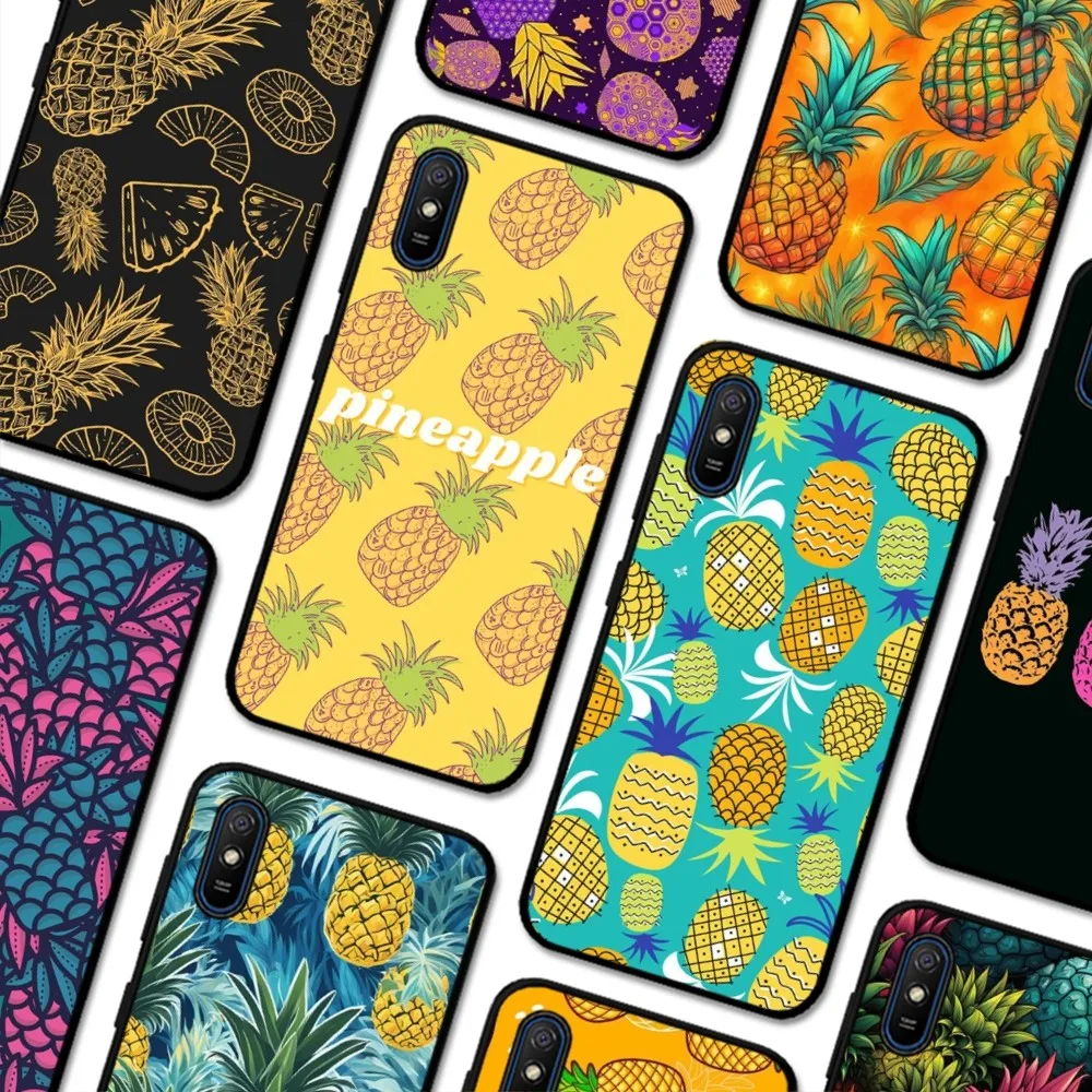 Чехол для телефона с фруктами ананаса Redmi 5 6 7 8 9 10 plus pro A GO K20 K30 K40 F3 Fundas