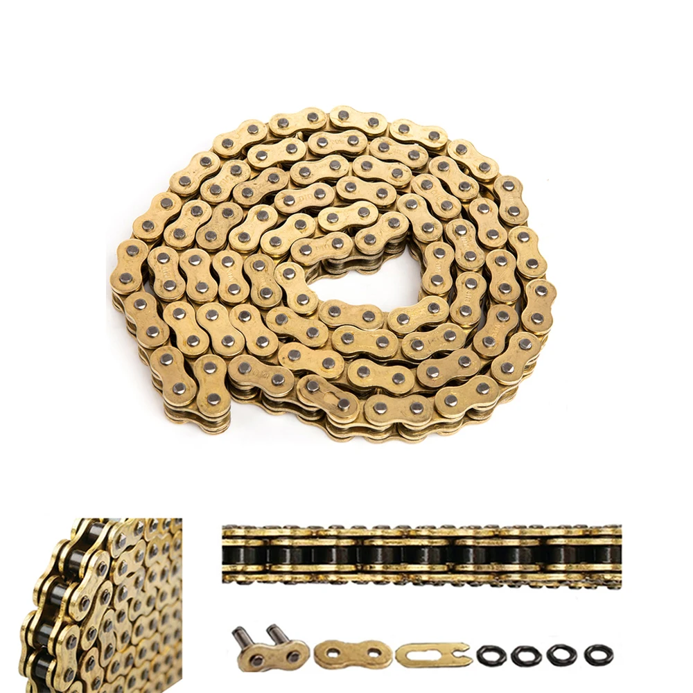 

Universal Motorcycle Chain Oil Seal Chain DID O-Ring 520 525 530 Chains 120 136 Links for ATV Quad MX Enduro Motard Racing