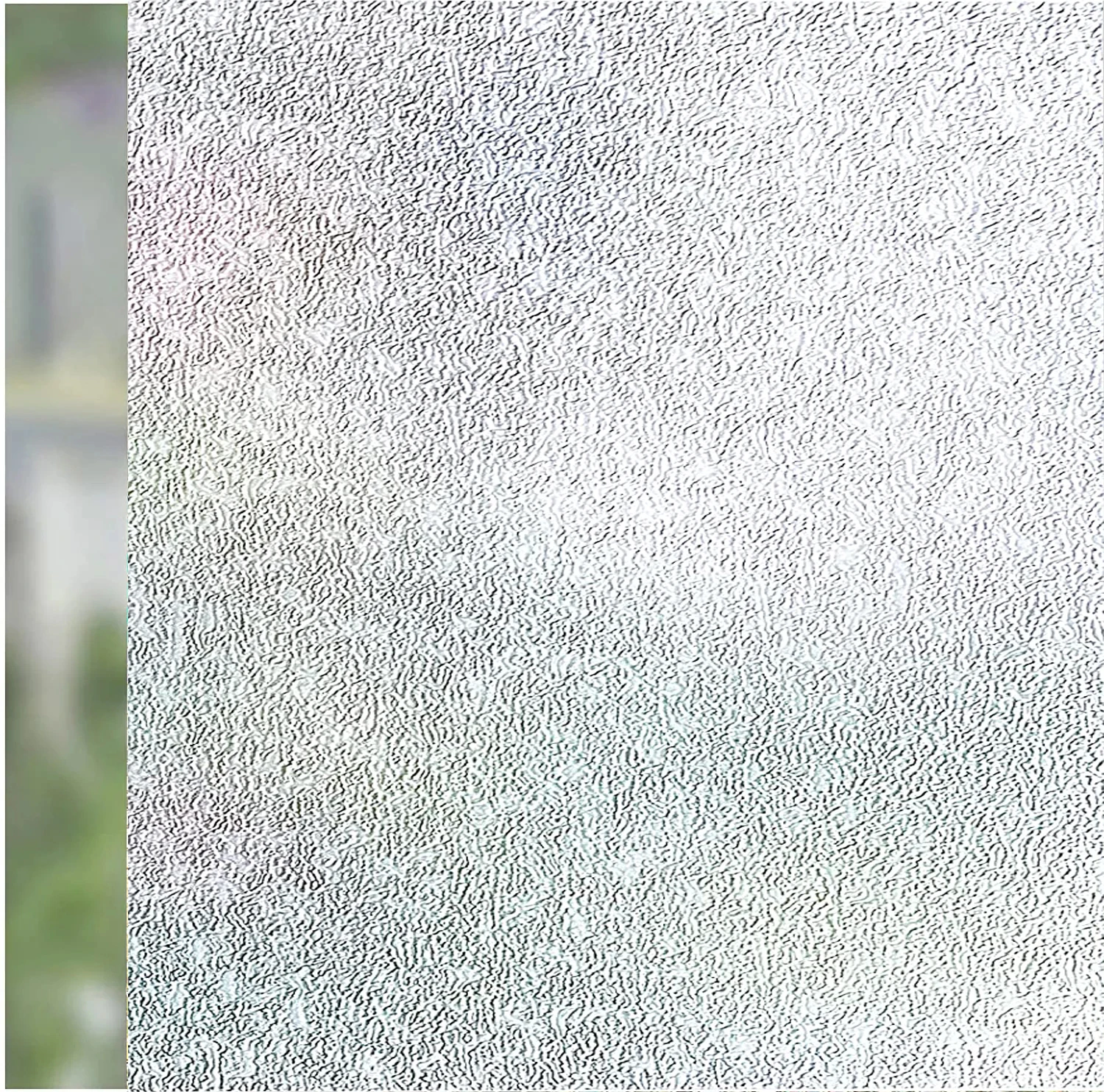 

Window Privacy Film, Static Cling UV Blocking Removable Glass Film, Opaque Window Stickers Vinyl for Home Office, Non Adhesive