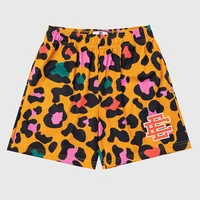 22s american tide brand leopard print ee shorts mens loose casual baseball sports basketball dance training five pants