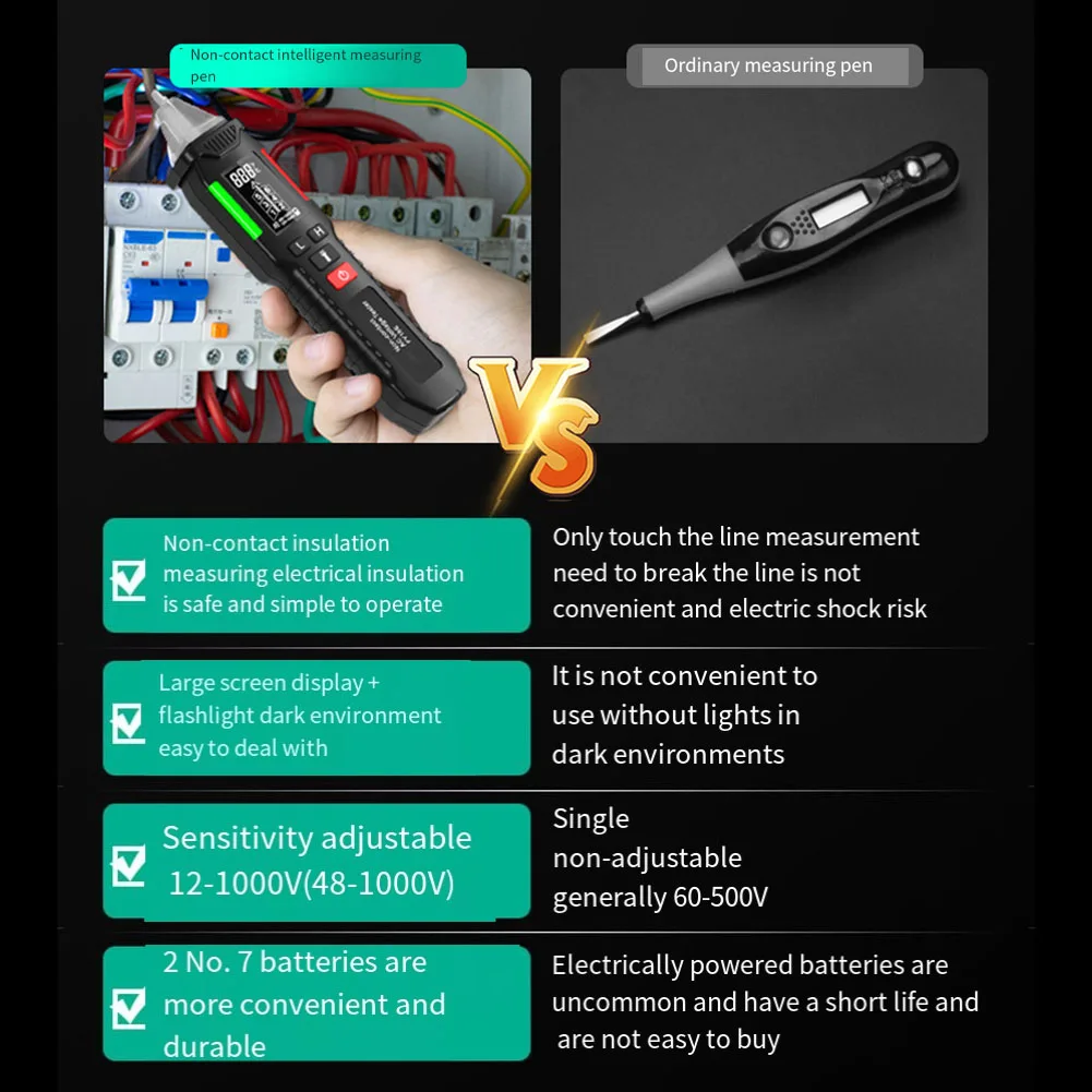 Индукционная интеллектуальная тестовая ручка FY18S Надежное электрическое