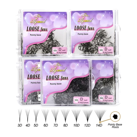 Base para extensiones de pestañas de punta fina