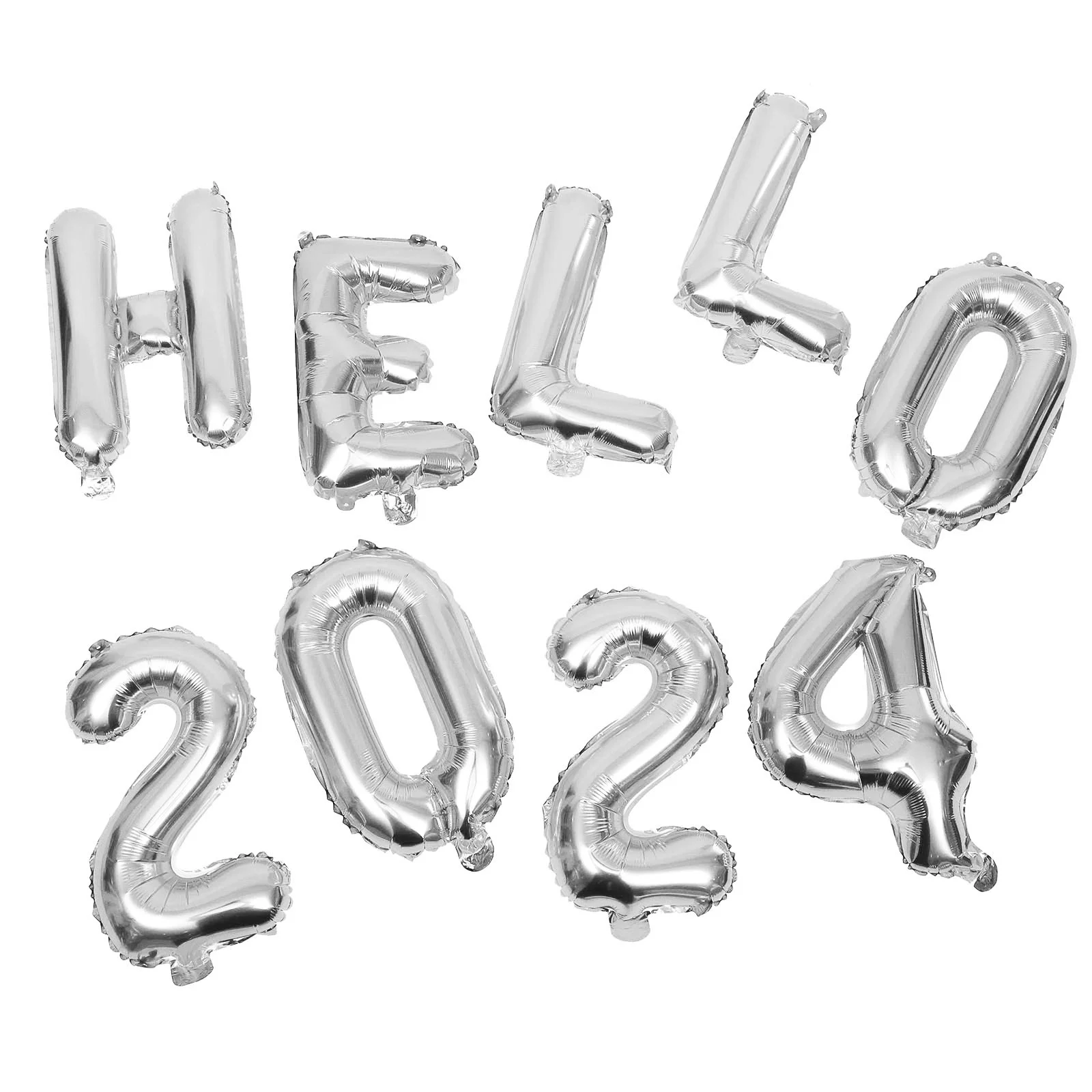 

Праздничные воздушные шары, новый год, выпускной, 2024, украшения из алюминиевой фольги, украшения