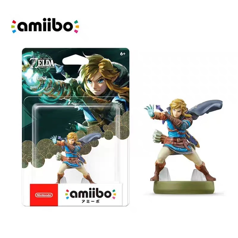 

Game The Legend Of Zelda: Tears Of The Kingdom Amiibo NFC Switch 8cm Anime Figures Breath Of The Wild Pvc Statue Model Toy Gift