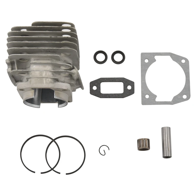 1 Set Diameter 45Mm Chainsaw Cylinder And Piston Fit 52 52Cc Spare Parts For Gasoline/Oil Spares