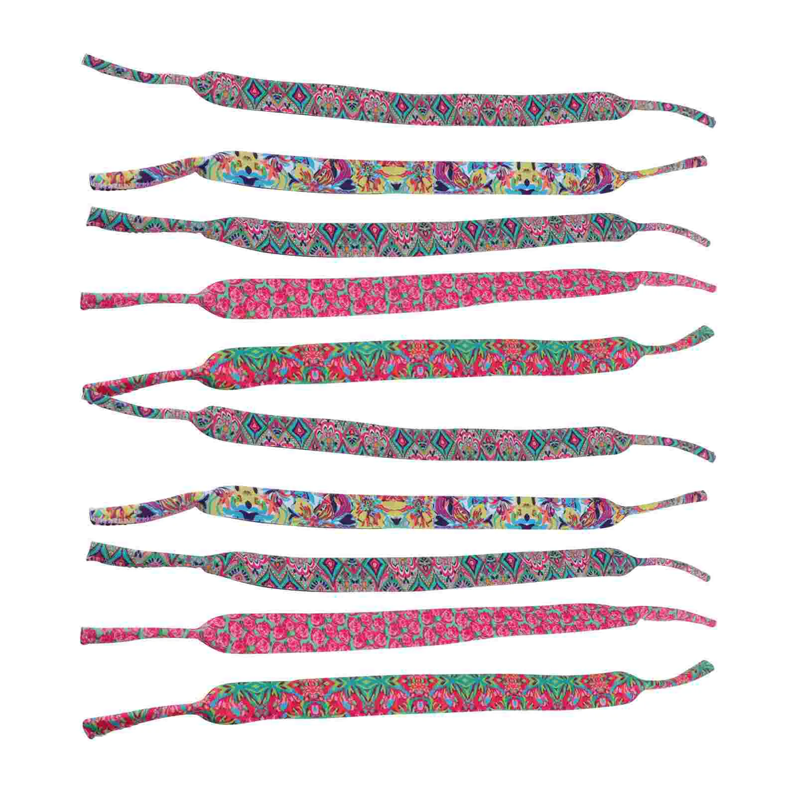 

10Pcs Eyeglasses Strap Eyewear String Glasses Holder Neck Retainer (Random Style)