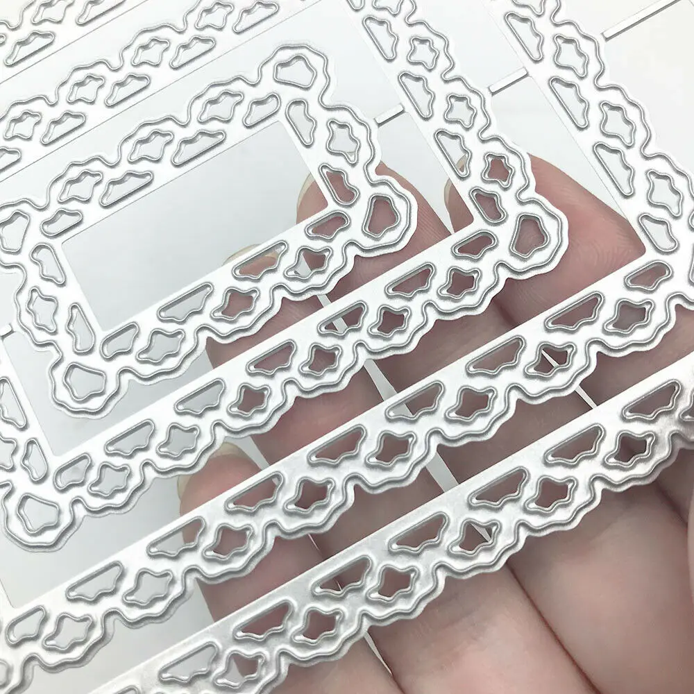 Рамки квадратные карты кривые Металлические Вырубные штампы для сделай сам