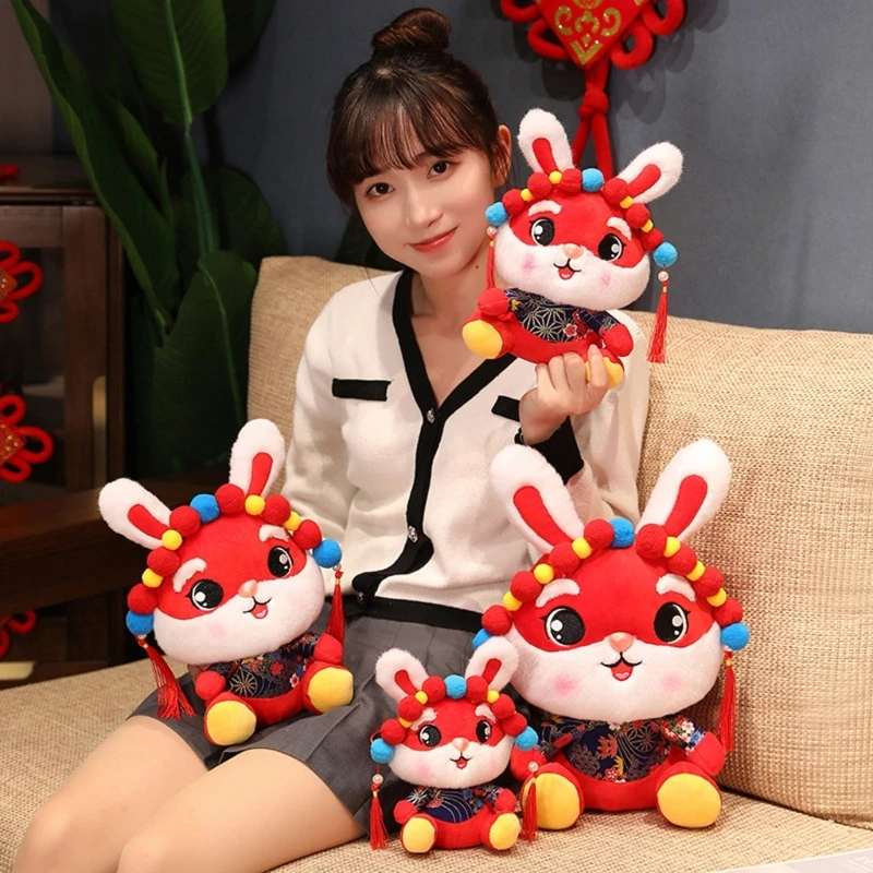 

Украшение для дома в китайском стиле с изображением Красного кролика