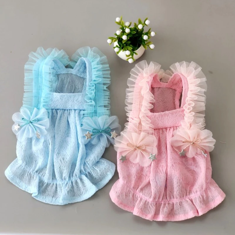 

Cute Dog Dress Skirt Cat Clothes Summer Dog Clothing Apparel Yorkie Yorkshire Terrier Shih Tzu Pomeranian Bichon Poodle Costume