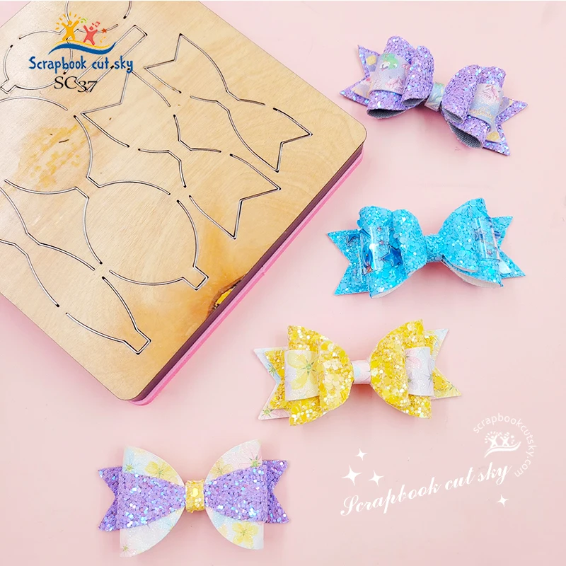 

ScrapbookCutSky-SC37 BOW Wooden Cutting Knife Die Is Used With The Machine