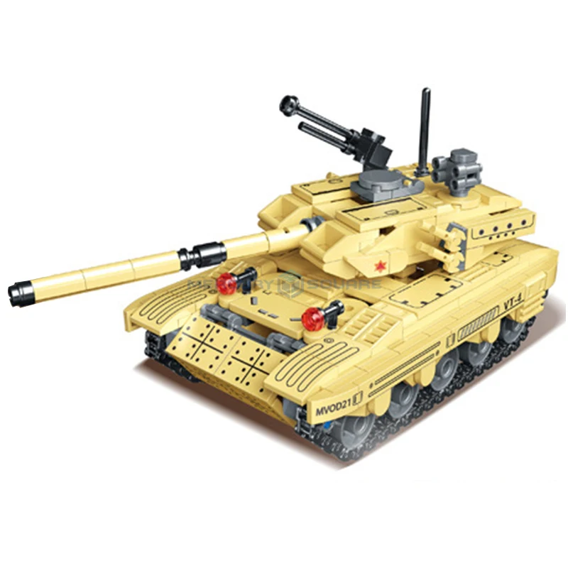 Тип 99 модель основного боевого танка кирпичи MOC K0885 современный военный