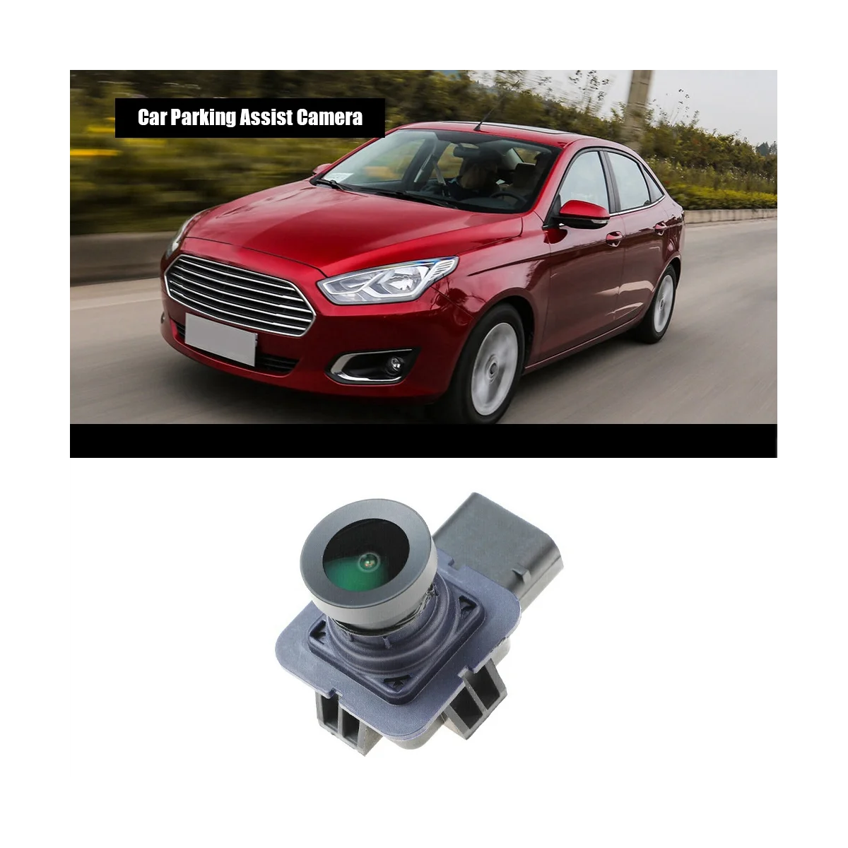 

Фотокамера заднего вида для помощи при парковке автомобиля