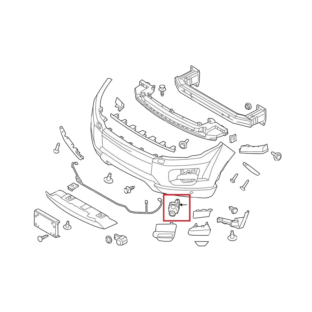 

Зеркальная камера заднего вида для LAND ROVER RANGE ROVER L405 L494 L538 12-16