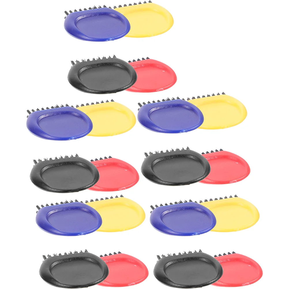

20 Pcs Golf Club Brush Replaceable Golfs Professional Cleanser Cleaning Golfing Outdoor Plastic Reusable Balls