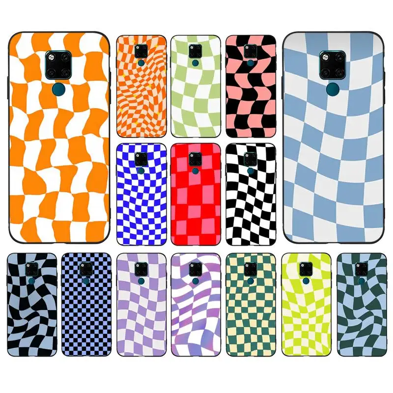 

Crazy Checkers Phone Case For Huawei Mate 10 20 30 40 50 lite pro Nova 3 3i 5 6 SE 7 pro 7SE