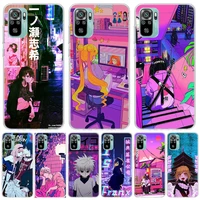 Anime Vaporwave Glitch Hot For Xiaomi Redmi 10A 10C Phone Case K20 K30 K40 Pro Prime Cover Coque