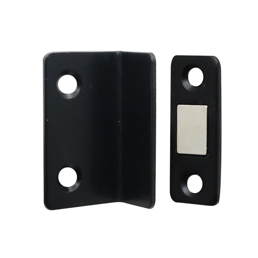 L-образный сильный магнитный дверной доводчик, защелки для шкафа, магнитная защелка для шкафов, дверной стопор, ультратонкие застежки, мебельная фурнитура