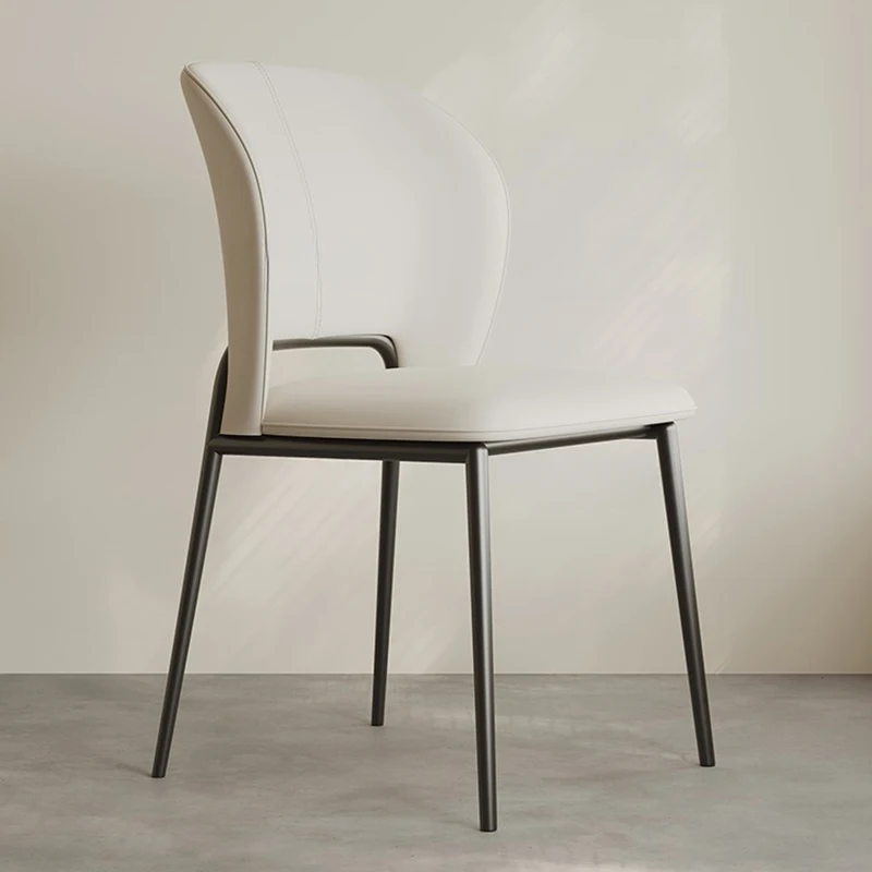 Итальянский минимализм обеденный стул современный простой дизайнерский