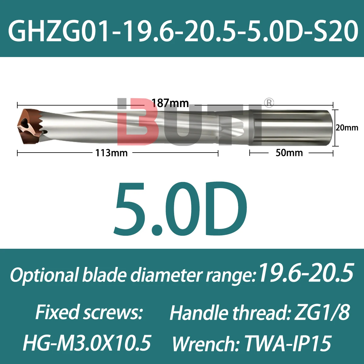 

Алмазное сверло GHZG для холодного пистолета