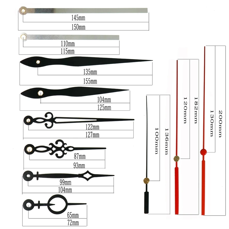 

Набор для ремонта часов «сделай сам», настенные часы, механизм движения «сделай сам», запчасти для ремонта, легкая установка