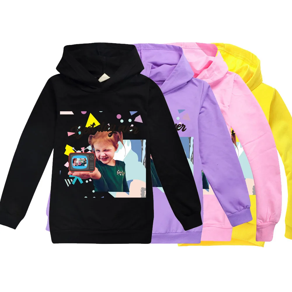 

Модная детская футболка с длинным рукавом на весну и осень, повседневные толстовки для девочек и мальчиков, свитшоты, детские толстовки A для Адли, свитшоты, топы