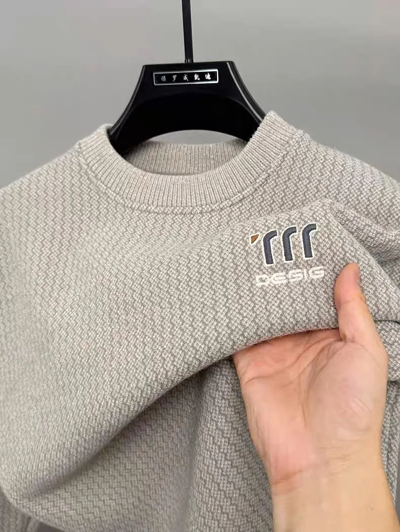  Высококачественный мужской свитер трикотажный осенняя и зимняя мода новая