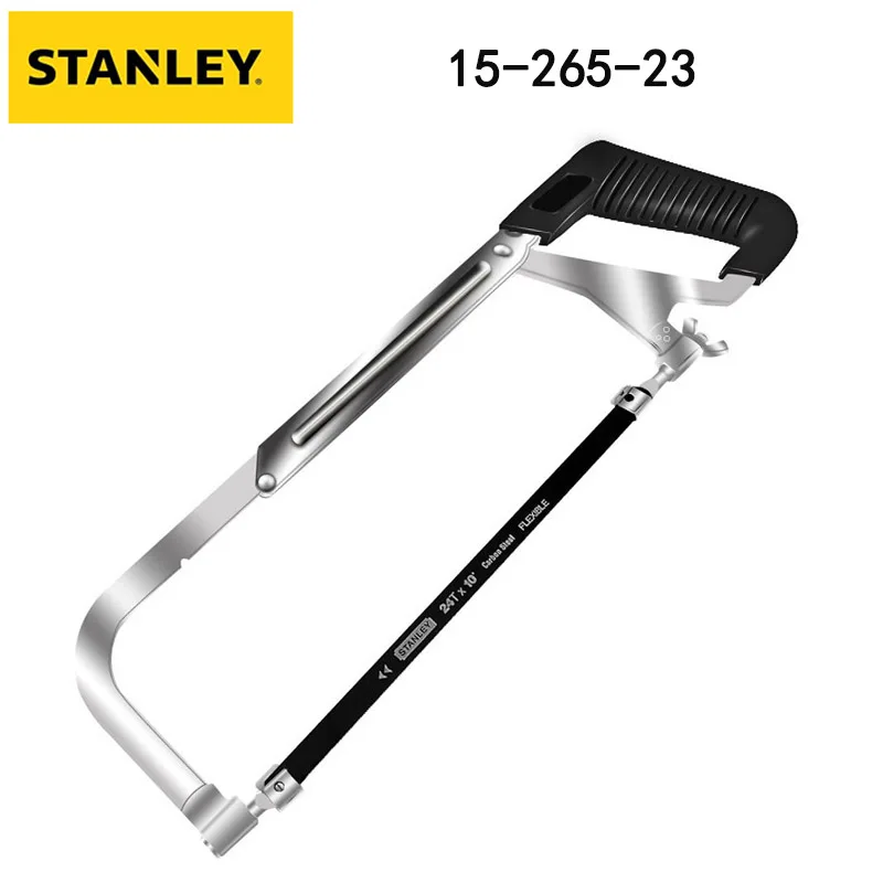 Stanley 15-265-23 Rubber Handle Hacksaw Frame Saw Bow Woodwo