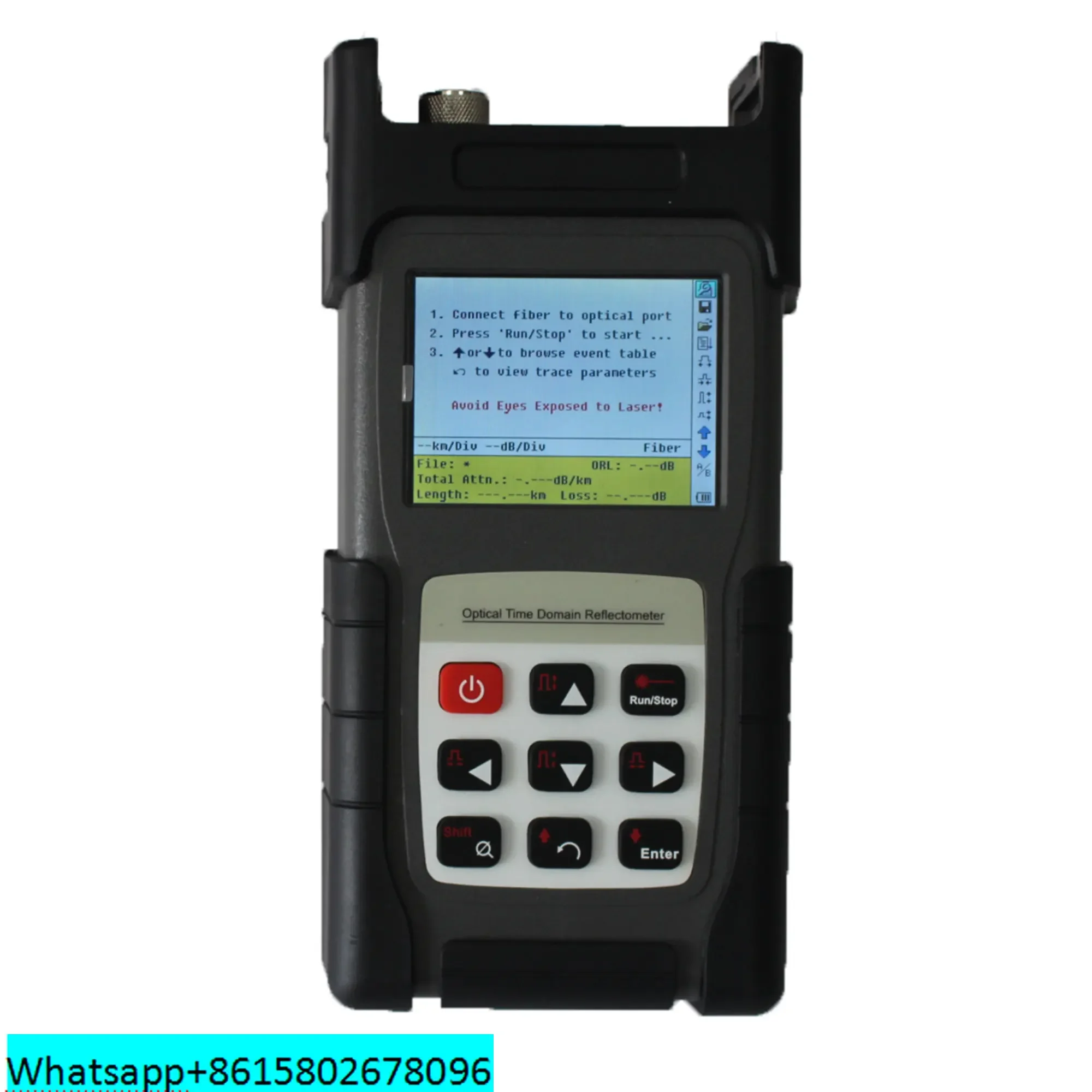 1310/1550 нм 32/30 дБ 80 км умное тестовое оптоволокно OTDR встроенное цветное сенсорное