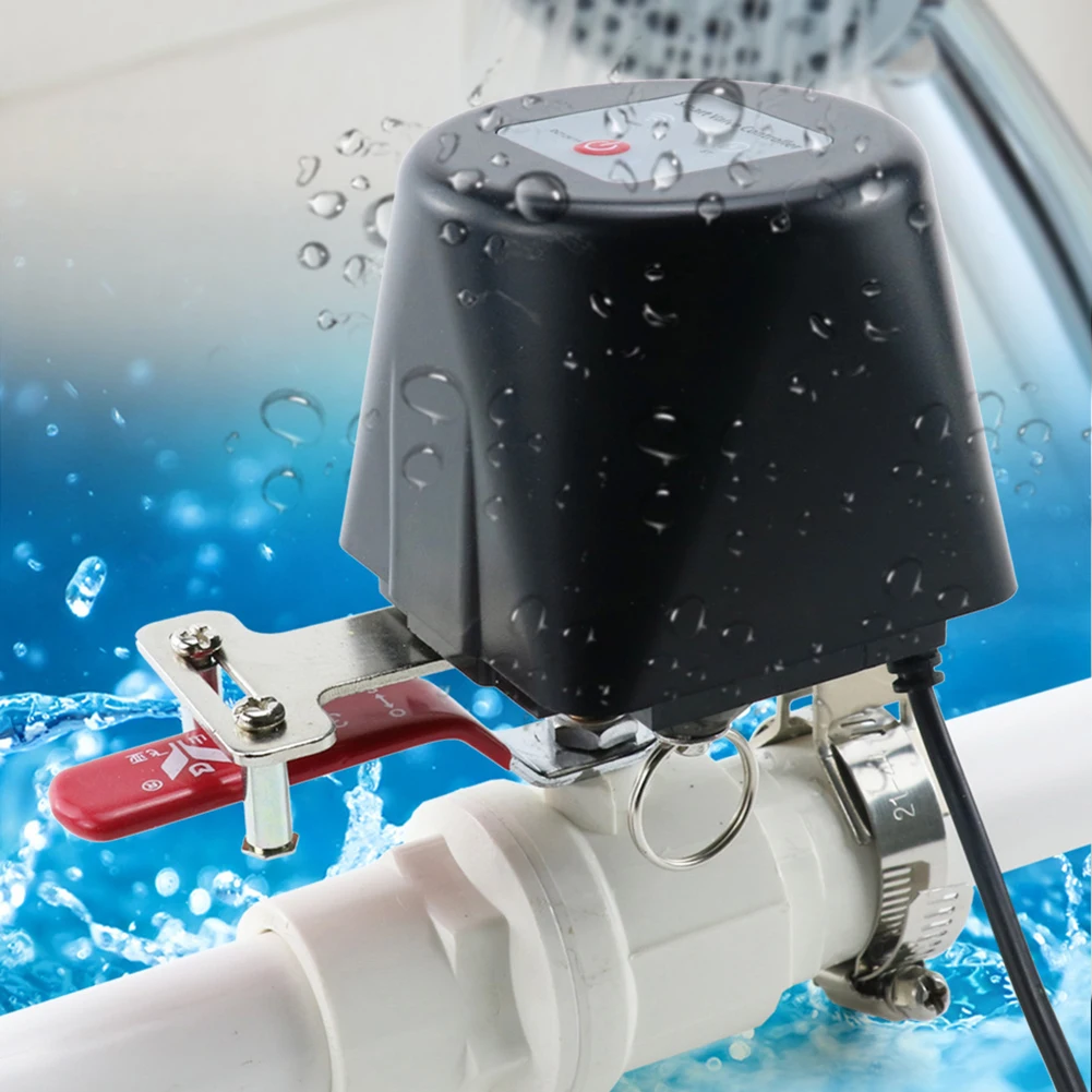 Для Tuya WiFi водяной клапан газовый отключающий шаровой таймер контроллер водяного