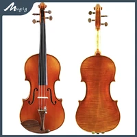 master concert stradi acoustic violin workshop european spruce one piece flamed maple back 44 fiddle orchestra violinist kit