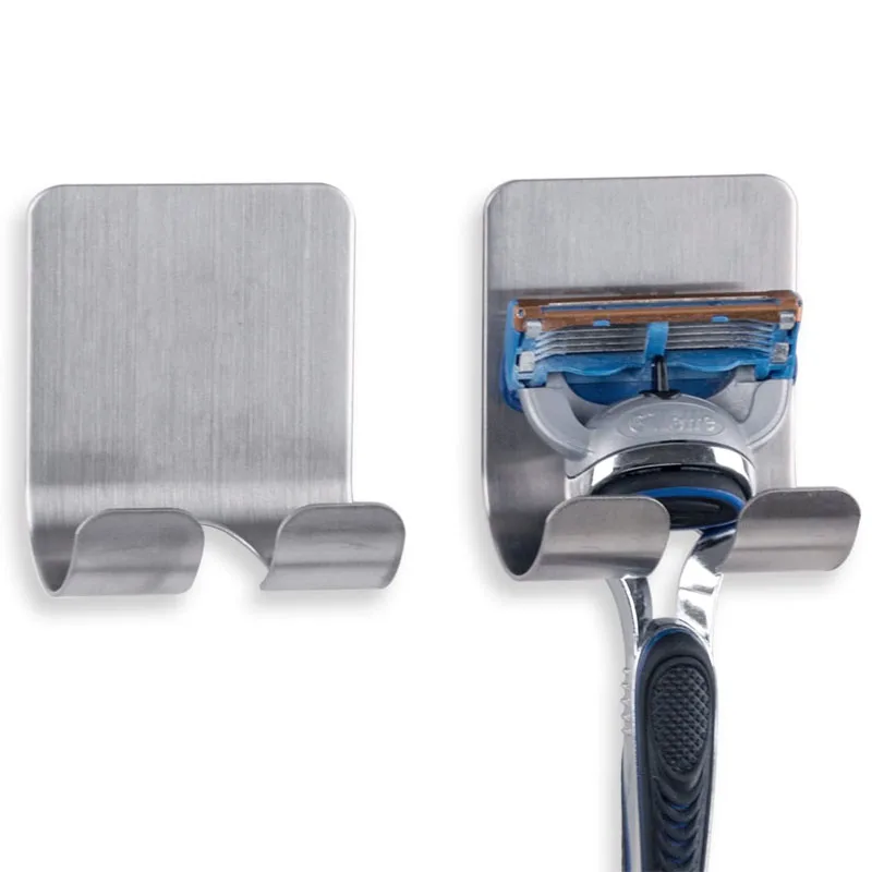 

Самоклеящаяся подставка для бритвы, из нержавеющей стали