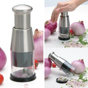 Garlic Crusher Detachable Labor-saving Stainless Steel Sharp Blade Garlic Masher for Home
