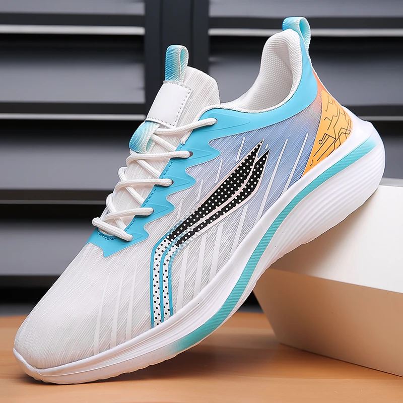 

Twist sole men's casual shoes outdoor running shoes comfortable and breathable large size sneaker fashion mesh summer new shoes