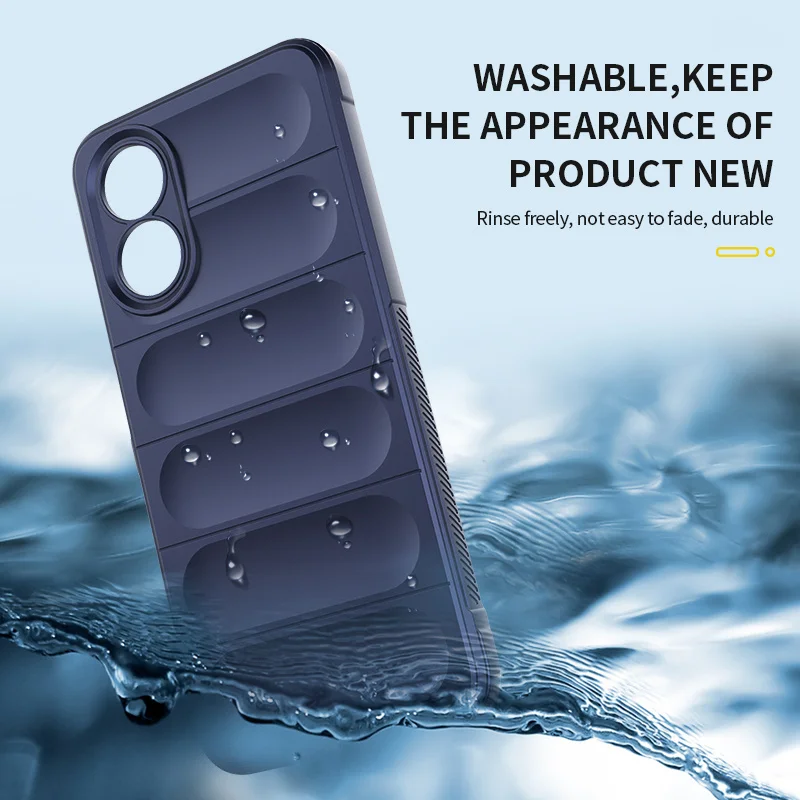 For OPPO A17 Case For OPPO A17 4G Cover Funda Shell Multicolor Soft Silicone TPU Protective Phone Bumper For OPPO A17