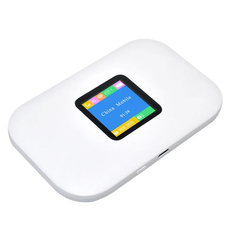 

4G Lte Mifi Portable Mini Hotspot Large Wireless Pocket Wifi Router With Sim Card Slot Network Adaptor Repeater