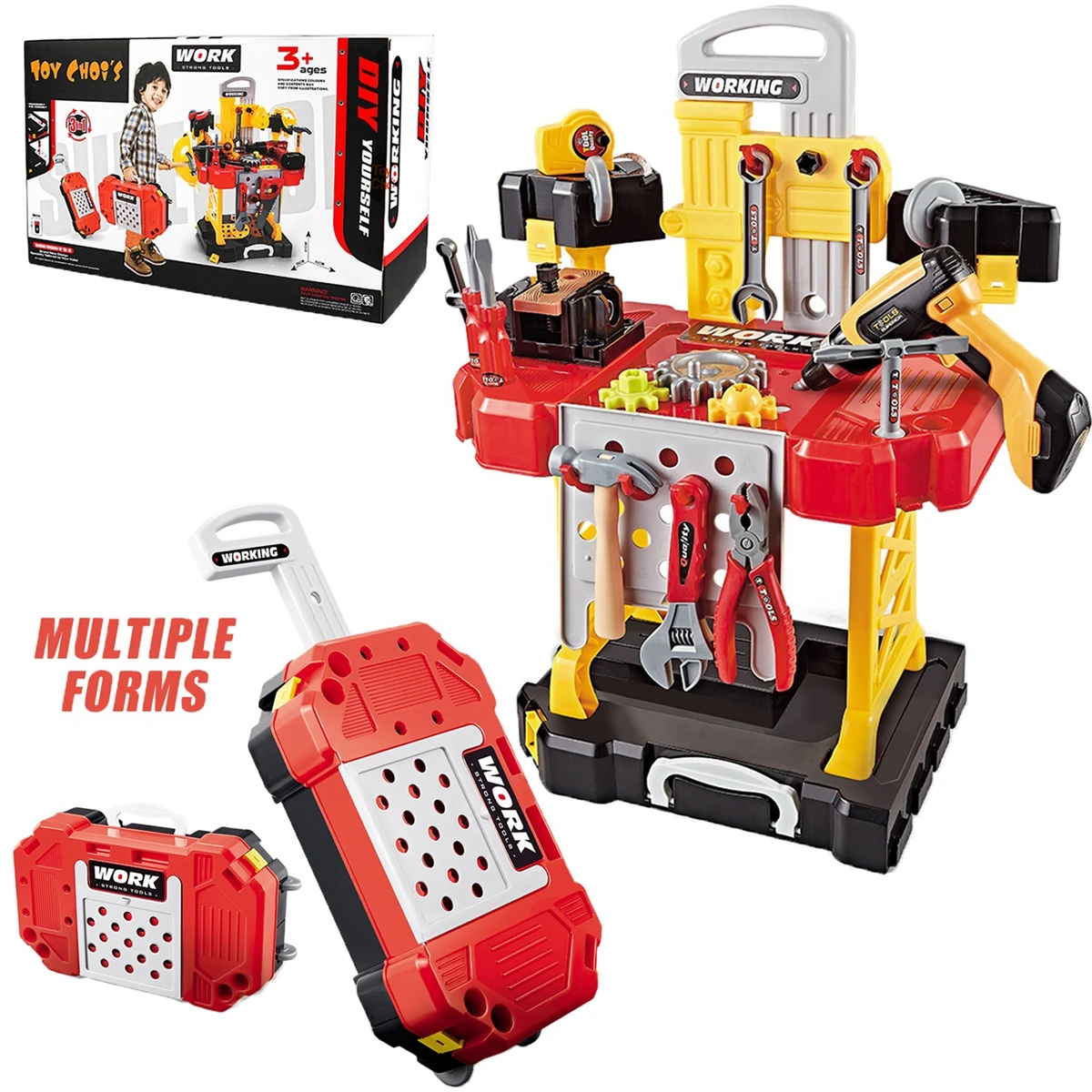 

Детский конструктор для мальчиков и девочек, 82 предмета