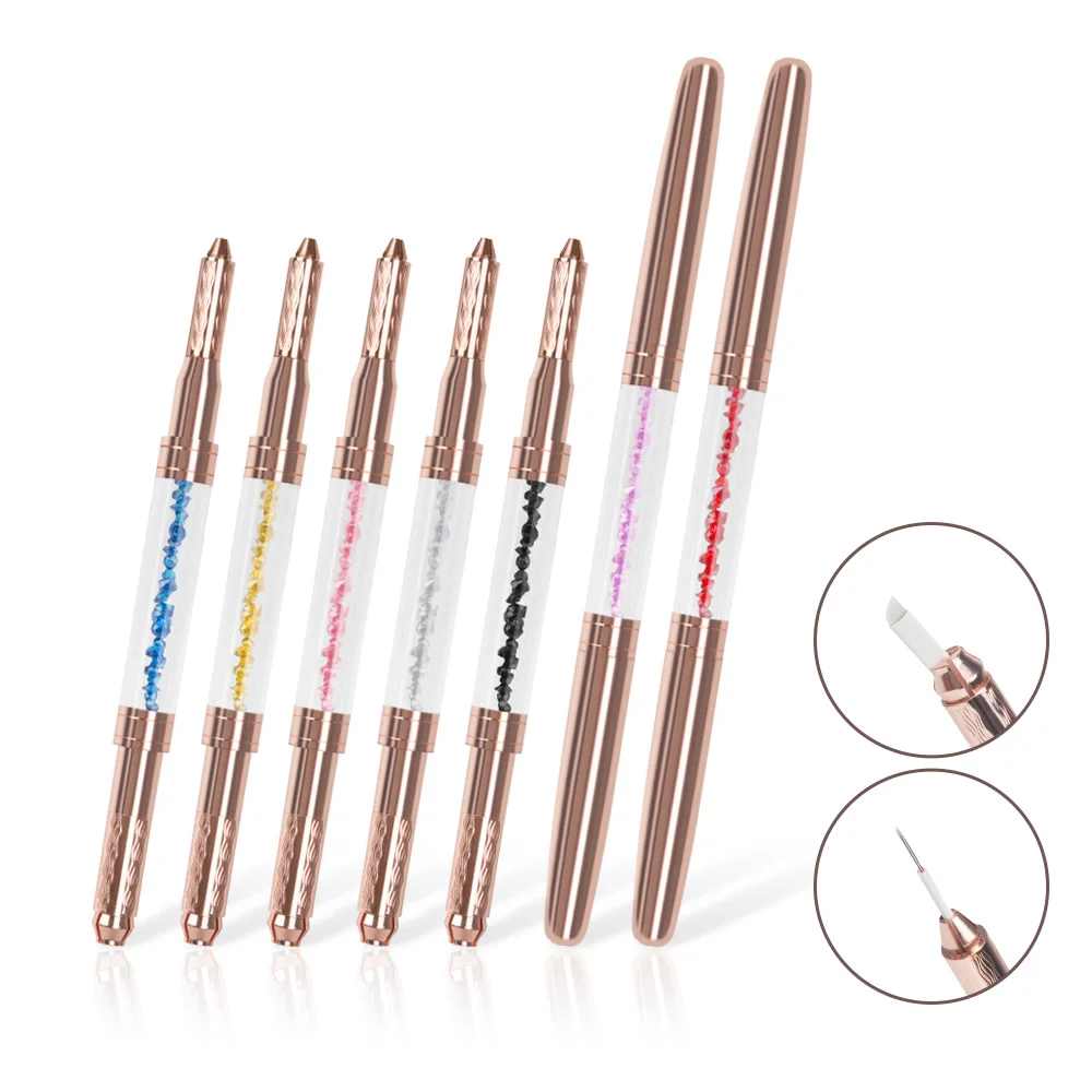 

1pcs Professional Stainless Steel Microblading Manual Tattoo Pen Machines for 3D Eyebrow Embroidering Permanent Makeup Tattoo