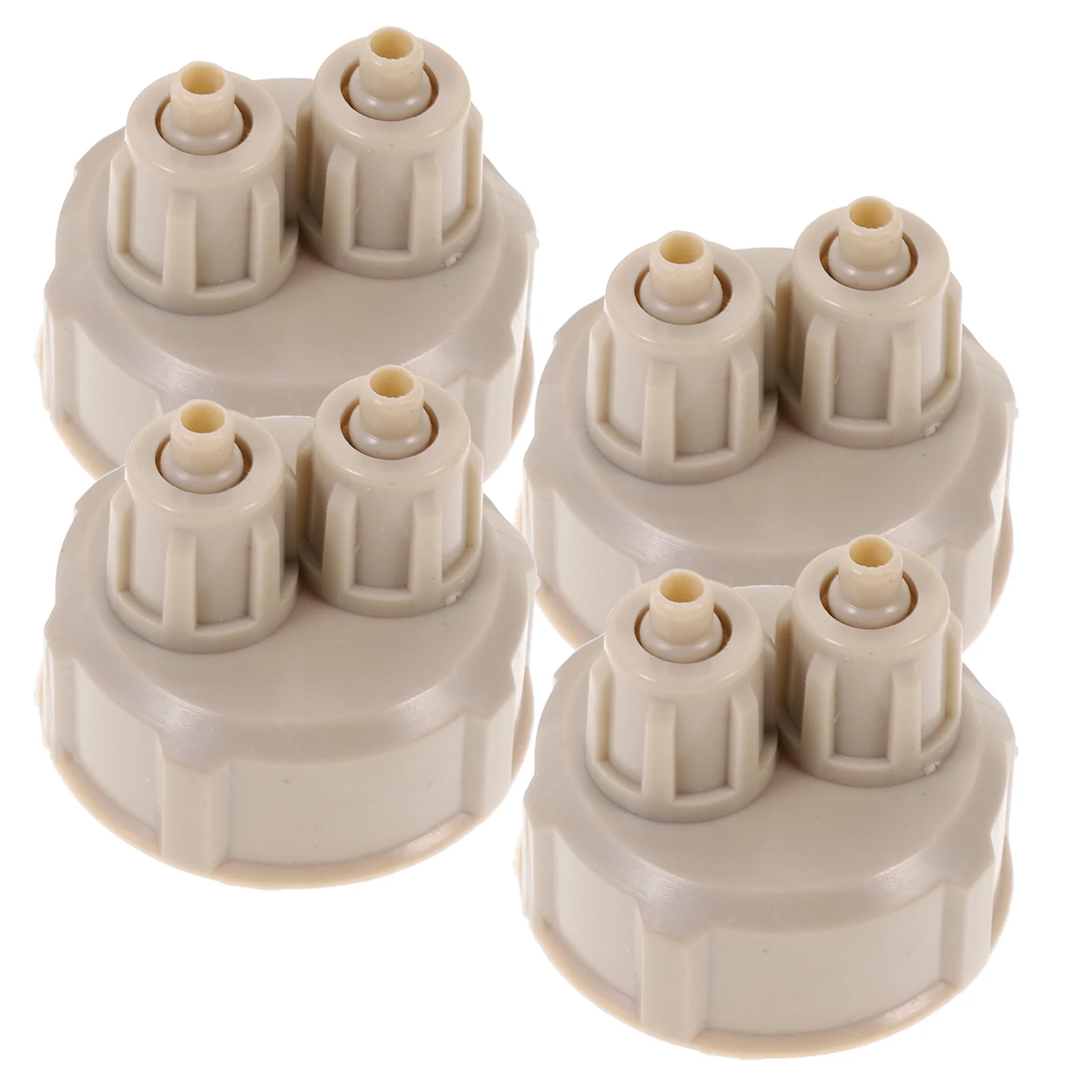 

4 Pcs Aquarium Co2 System Cap Oul Diffuser Co2 Bottle Cap Hydroflask Accessories DIY Reactor Component CO2 Quick Screw Cap