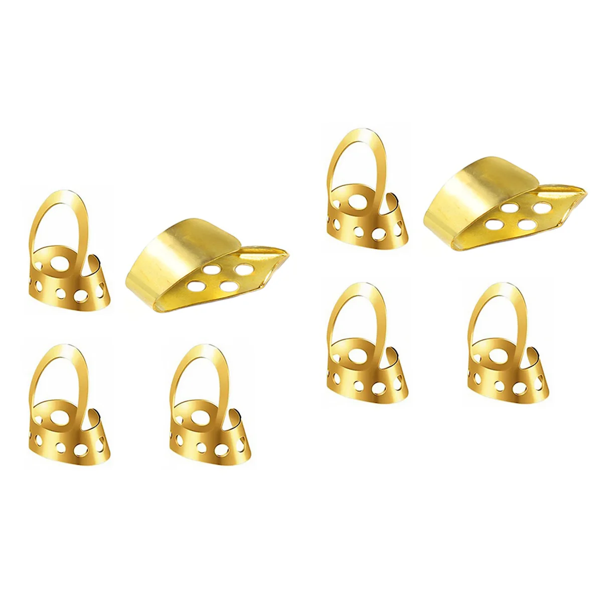 

Guitar Finger Picks Thumb Pick Plectrum Acoustic Metalstainless Steel Thumbpick Adjustable Set Bass Banjo Kit Parts Accessory
