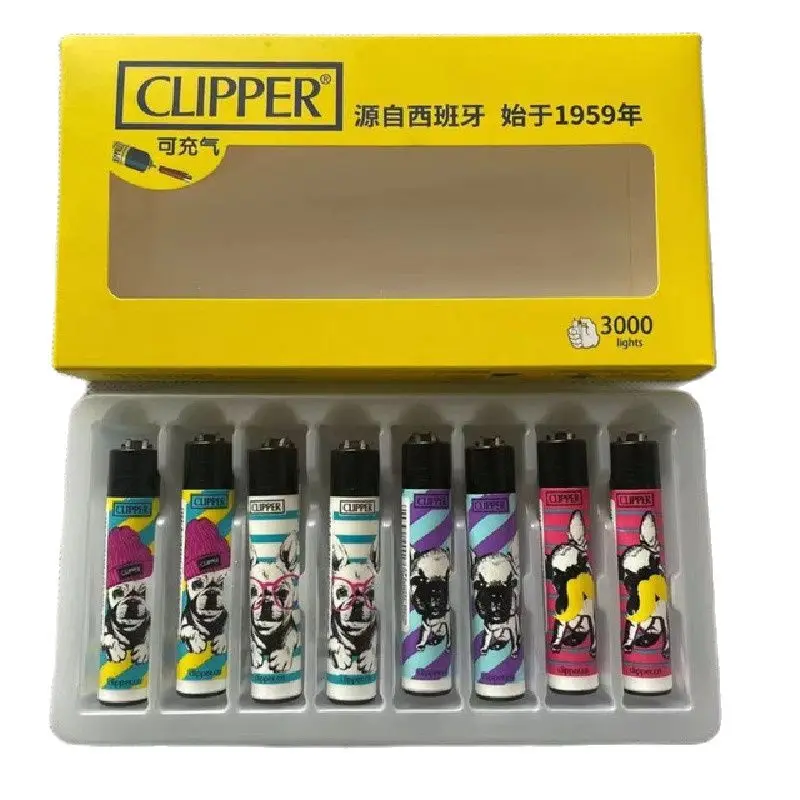 Машинка для стрижки Бутановая газовая зажигалка с открытым огнем креативный