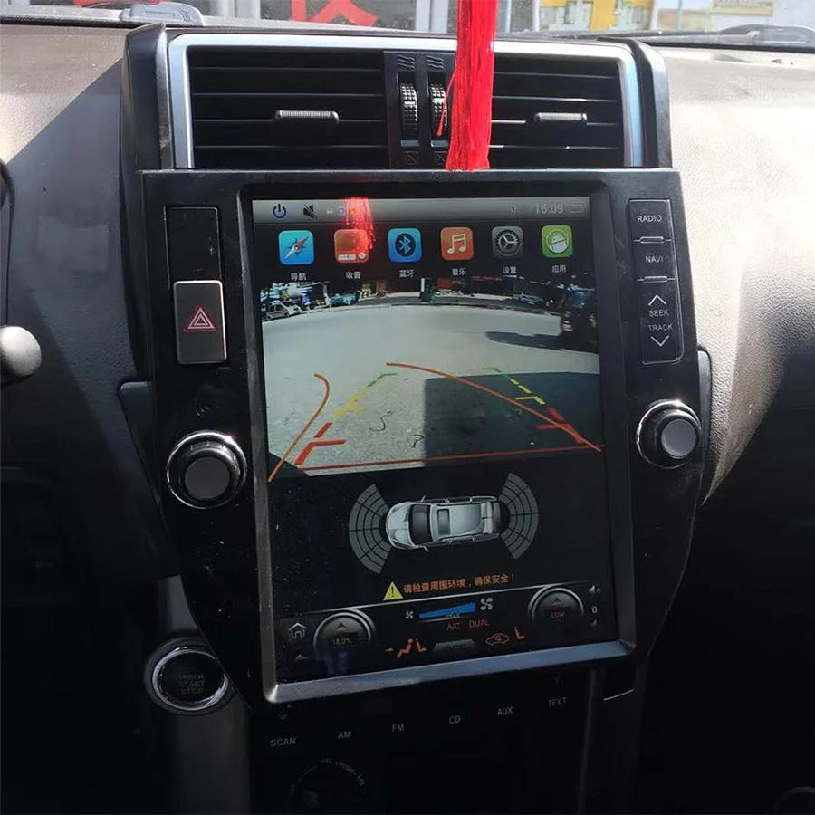 

Tesla Screen Android For Toyota Land Cruiser Prado 150 2010-2017 Car Radio GPS Navigation Multimedia Car Stereo Player Carplay