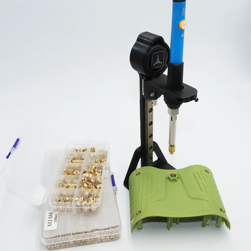 Латунная гайка с нагревательной вставкой Инструмент M2 M3 M4 M5 M6 Вставные гайки