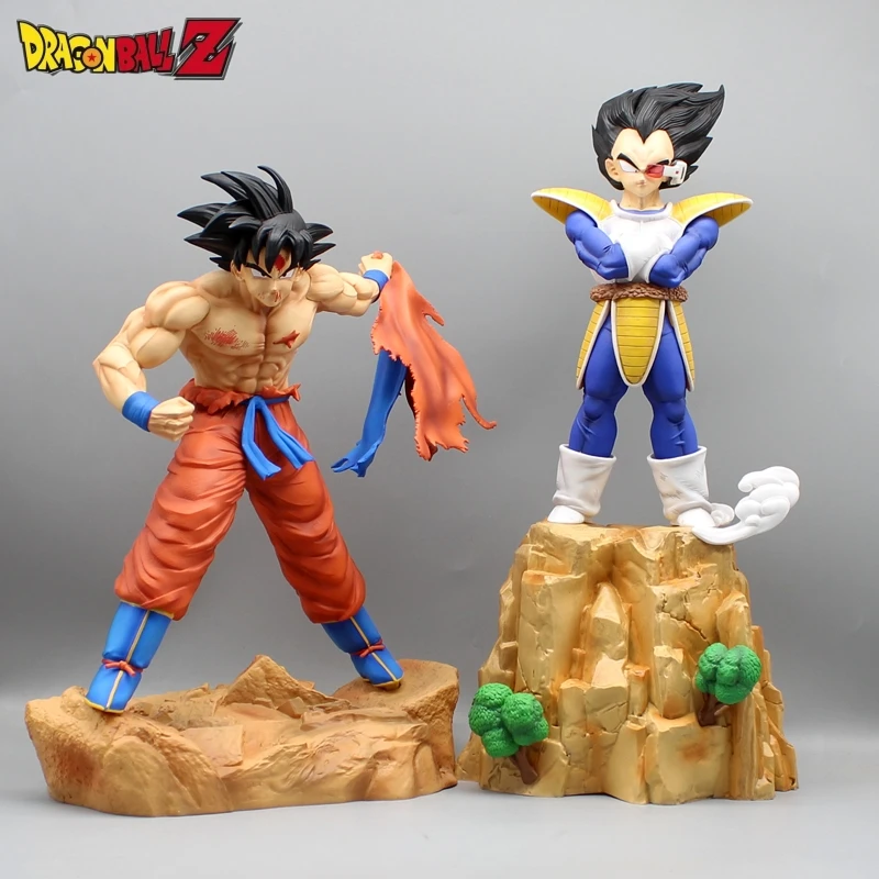 

41cm Dragon Ball Z Son Goku Vegeta Figure Anime Figures Figurine Dbz Gk Pvc Statue Doll Model Ornamnent Collectible Toys Gifts