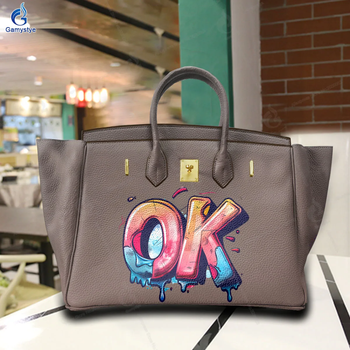 Сумки с принтом граффити и художественным дизайнерским женские кошельки сумки