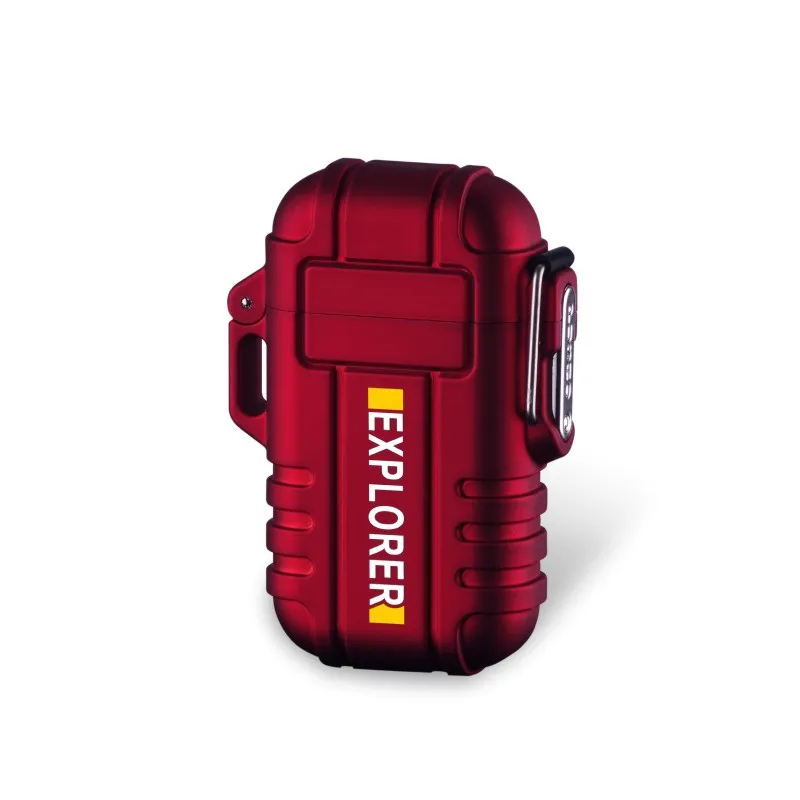 Электрическая зажигалка с двойной дугой и USB-зарядкой портативная ветрозащитная