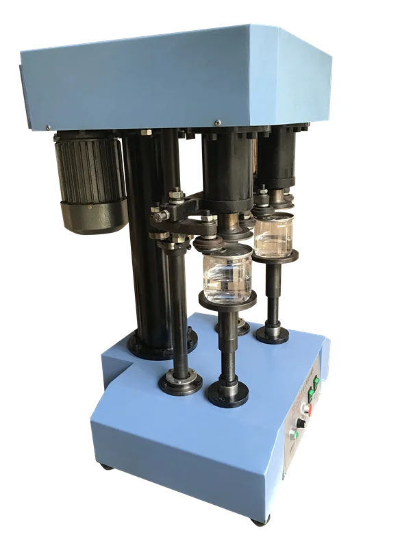 Полуавтоматическая двойная головка круглая алюминиевая машина для пива